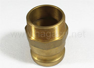 Brass camlock coupling Type F