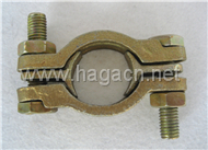 Double Bolt Clamp - Malleable Iron