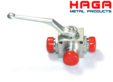 3way hydraulic ball valve