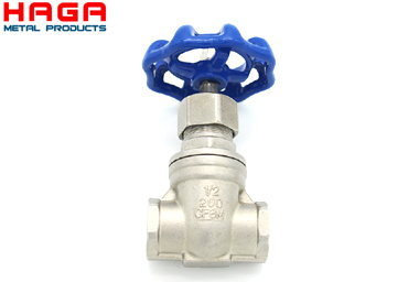 Threaded gate valve