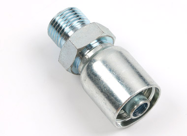 One piece hose fitting