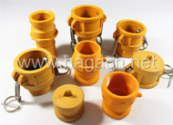 Nylon camlock coupling