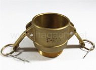 Brass camlock coupling Type B
