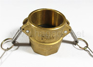 Brass camlock coupling Type D