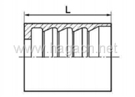 Ferrule for SAE 100R2 AT/DIN20022 2SN Hose