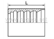 Ferrule for 4SH,R12/32 Hose
