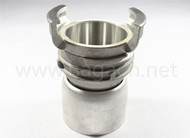 Helico hose end with ferrule