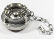 Choke plug with chain