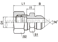 JIC 74 Cone Sealing