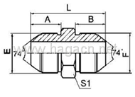 Metric Male 74 cone