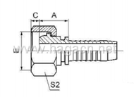 Metric Female Multiseal