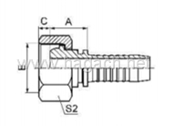Metric Female Multiseal L.T.