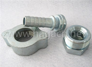 Steam hose coupling