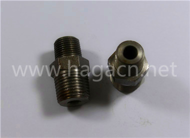 threaded hex reducing nipple