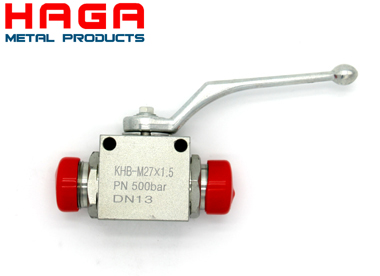 2way male hydraulic ball valve