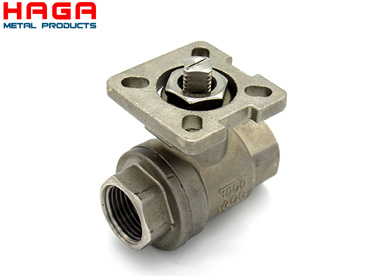 2PC high plateform ball valve