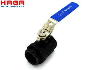 2PC threaded ball valve carbon steel