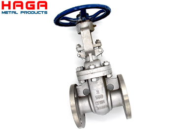 Flange gate valve