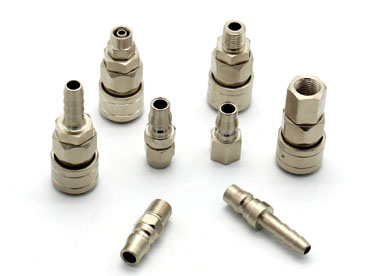Pneumatic quick coupling